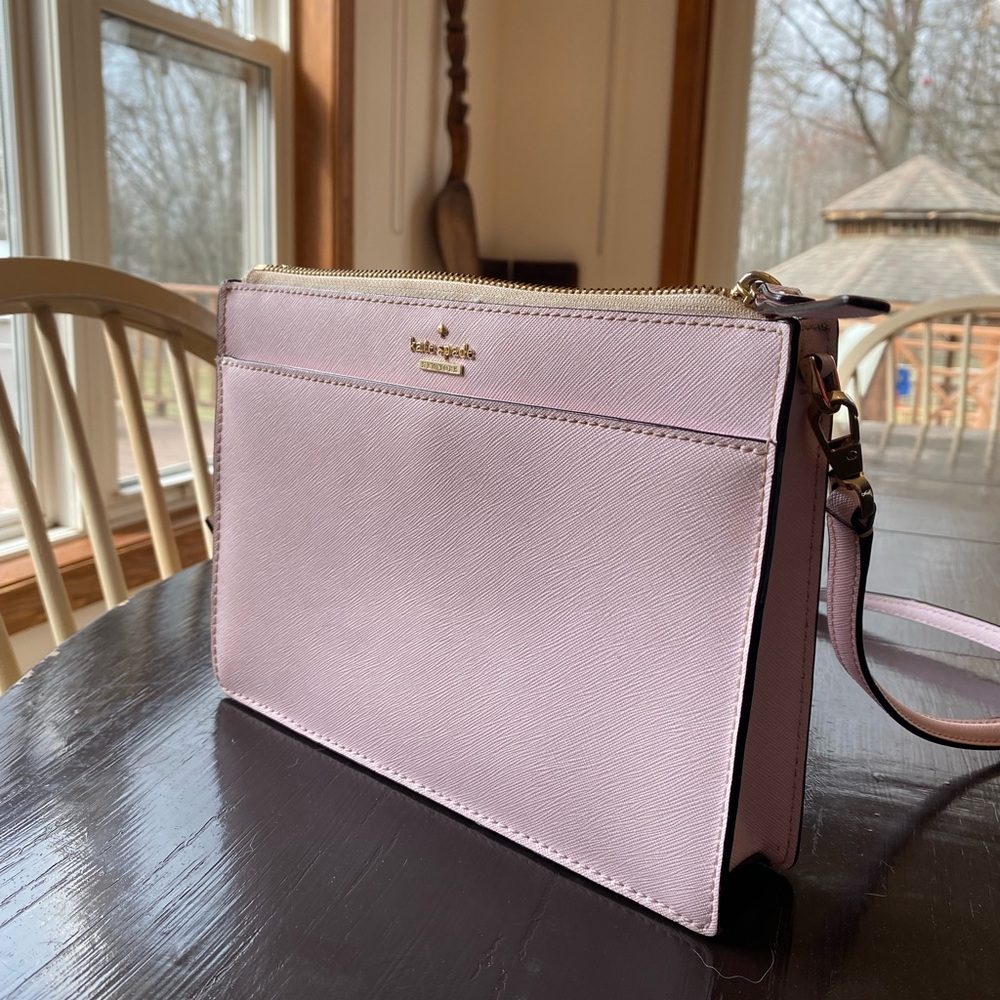 Pink Kate Spade envelope purse